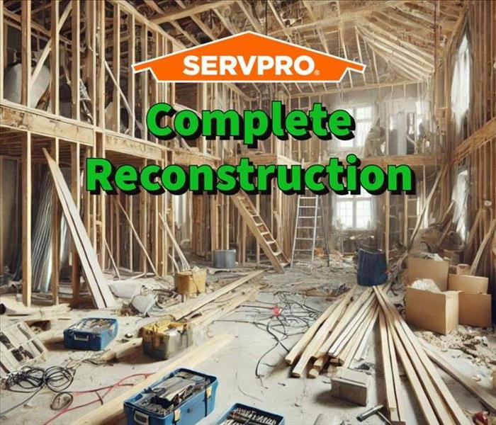 A property in Atlanta the required complete reconstruction services.